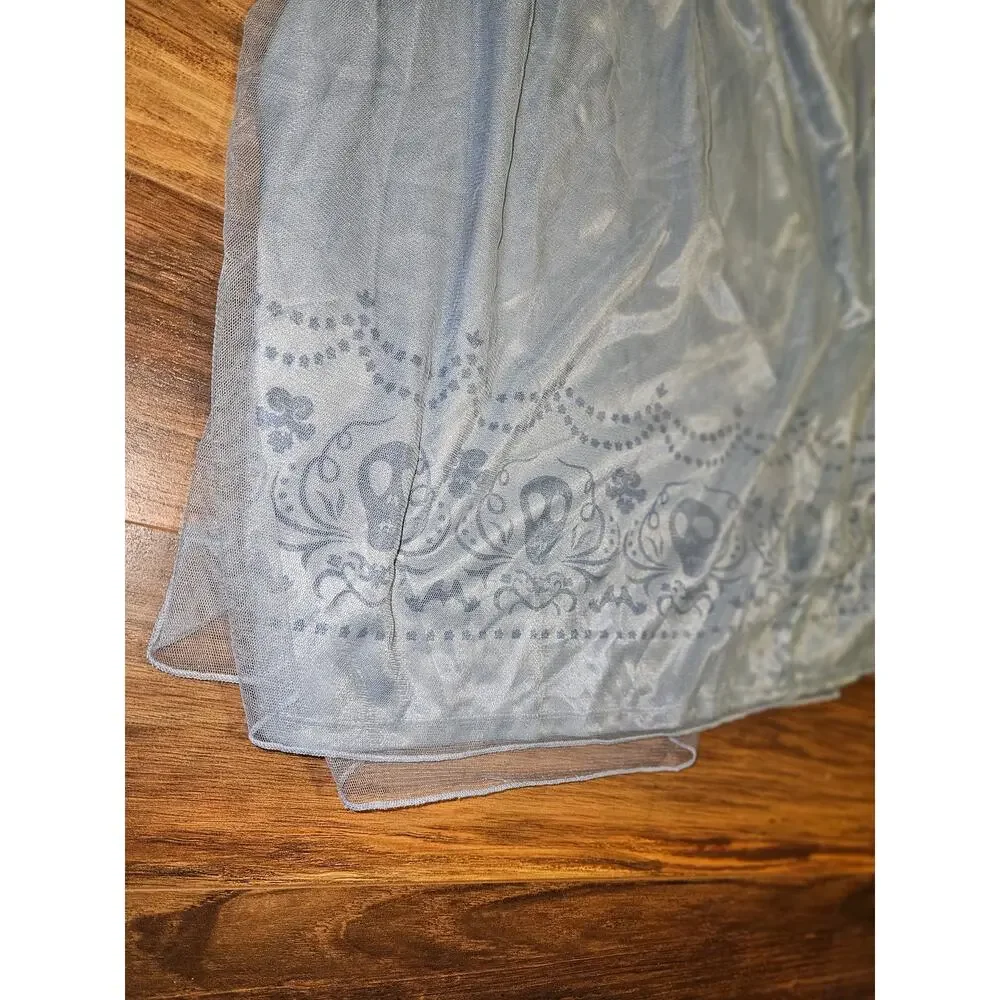 Girls' Beetlejuice Astrid Dress-Up NightGown - Blue Size XS NWT